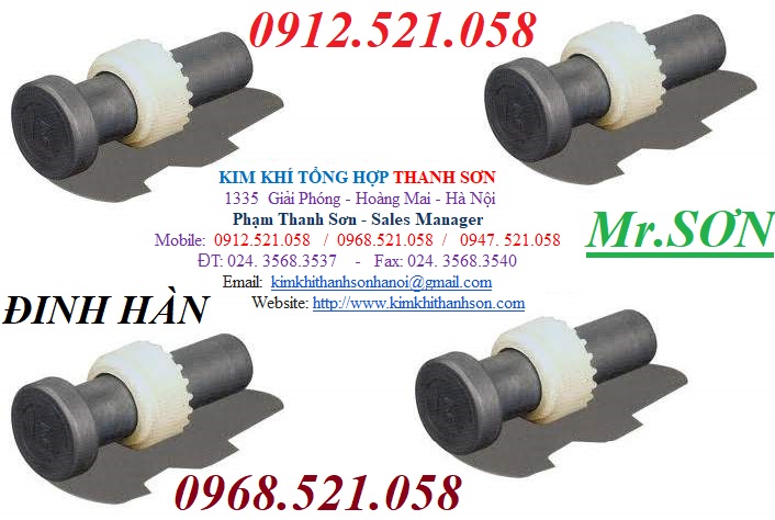 Đinh hàn sàn Decking Thanh Sơn 0947.521.058 phân phối đinh chống cắt,đinh hàn dầm thép, đầu sứ hàn D13.16.19.22.25 rẻ | BigBuy360 - bigbuy360.vn