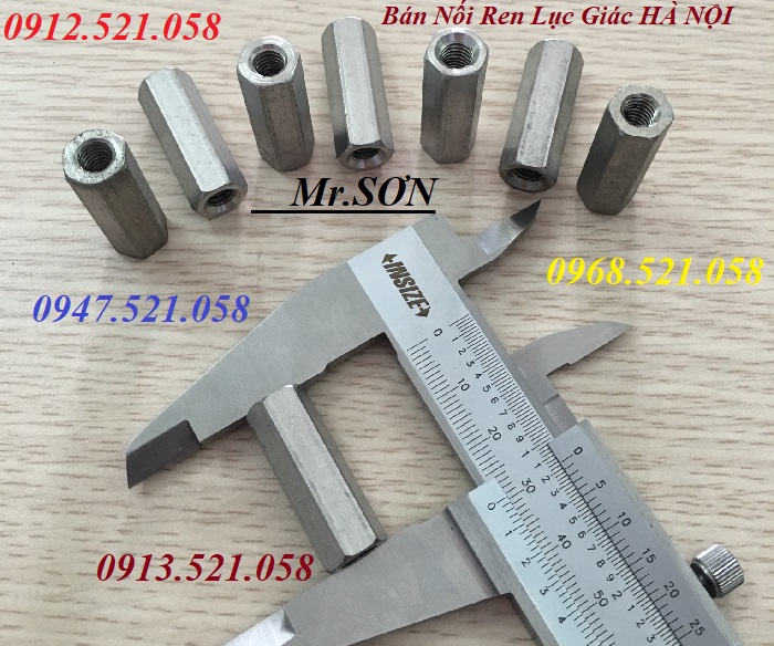 Nối ren bu lông M14 và M16 sắt mạ kẽm 0912.521.058 Bu lông Thanh Sơn hà nội có nối ren lục giác M30/27/24/22/20/18 rẻ | BigBuy360 - bigbuy360.vn
