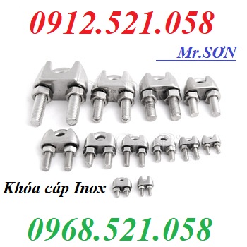 Khóa cáp Inox 304 M2 đến M20 Mr Sơn 0968.521.058 cung cấp dây cáp Inox 304 bọc nhựa, lót cáp Inox 304, móc cẩu Inox 304 | BigBuy360 - bigbuy360.vn