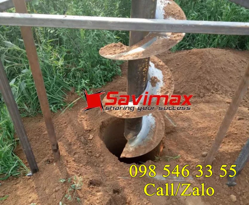 Máy khoan hố trồng cột điện công suất lớn SAVI 15HP | BigBuy360 - bigbuy360.vn
