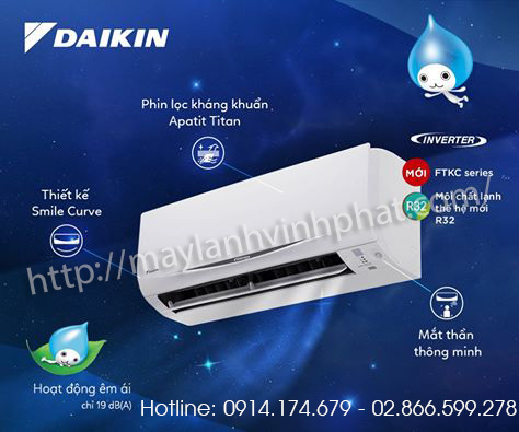 Cung cấp giá rẻ nhất Máy Lạnh treo tường Daikin FTKS35GVMV thi công lắp đặt nhanh | BigBuy360 - bigbuy360.vn