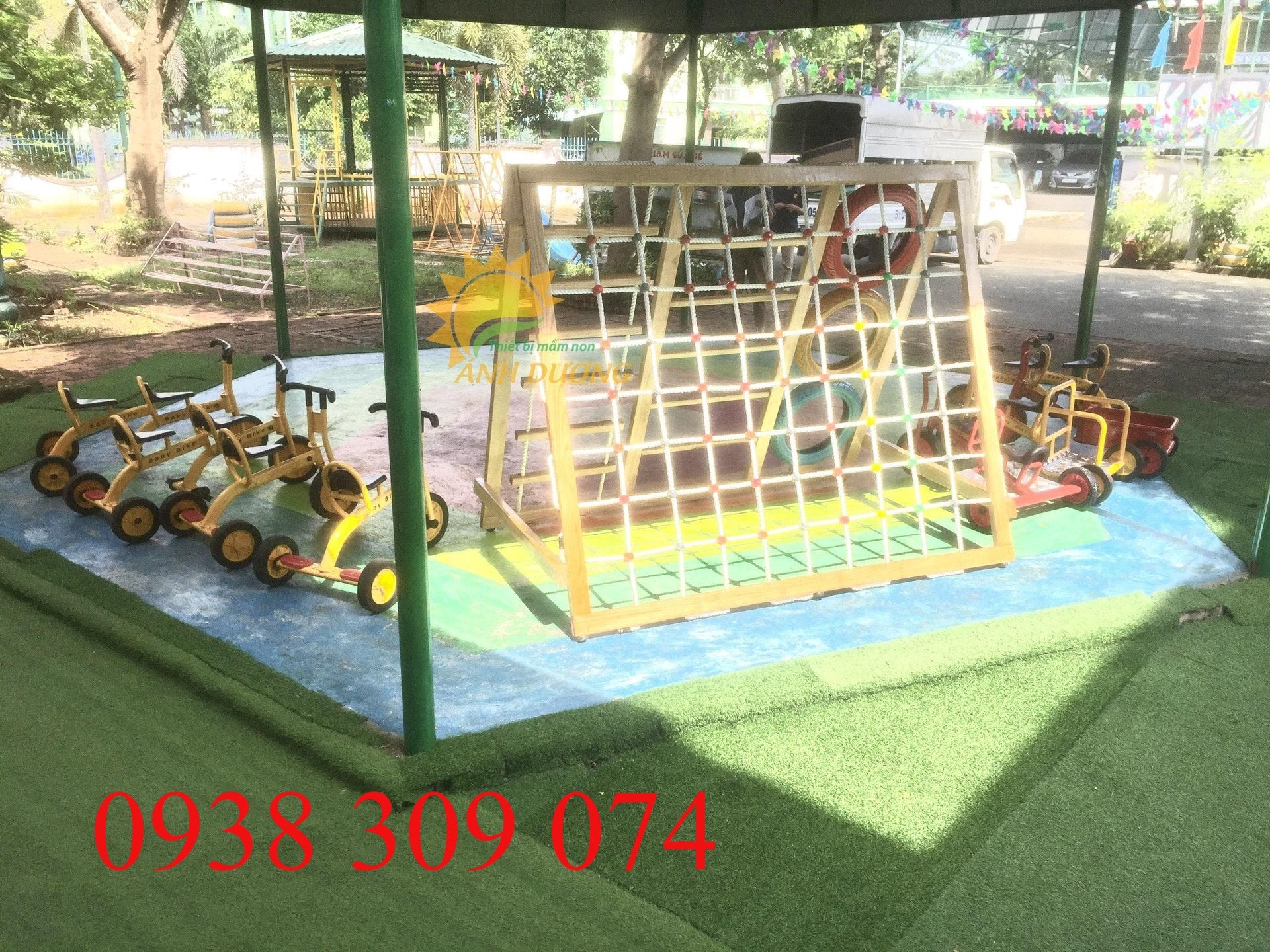 Thang leo mầm non - Bộ vận động thể chất liên hoàn đa năng | BigBuy360 - bigbuy360.vn