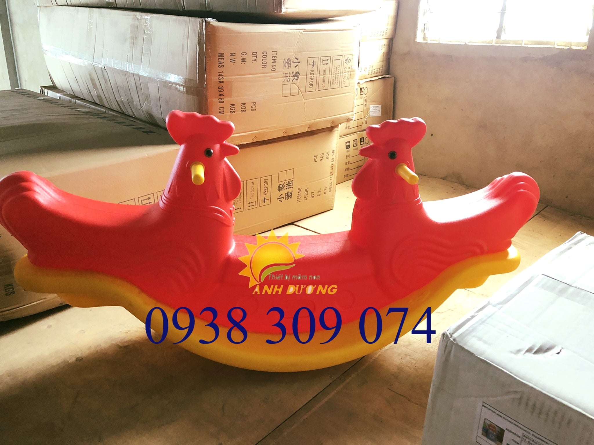 Bập bênh cho bé mầm non giá rẻ mới 100%