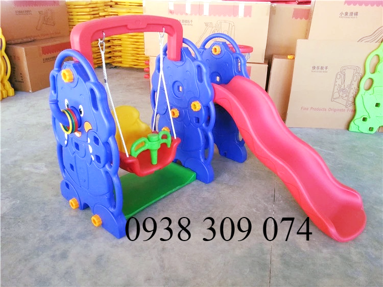 Cầu trượt cho bé tại nhà giá thanh lý - bảo hành 1 năm | BigBuy360 - bigbuy360.vn