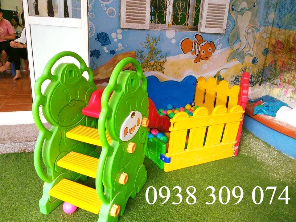 Cầu trượt cho bé tại nhà giá thanh lý - bảo hành 1 năm | BigBuy360 - bigbuy360.vn