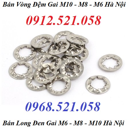 Vòng đệm răng cưa ngoài M8 mạ kẽm 0913.521.058 Ốc vít Thanh Sơn hà nội long đen xước, vòng đệm gai Inox M3.4.5.6.8.10.12 | BigBuy360 - bigbuy360.vn