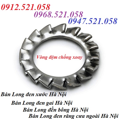 Vòng đệm răng cưa ngoài M8 mạ kẽm 0913.521.058 Ốc vít Thanh Sơn hà nội long đen xước, vòng đệm gai Inox M3.4.5.6.8.10.12 | BigBuy360 - bigbuy360.vn