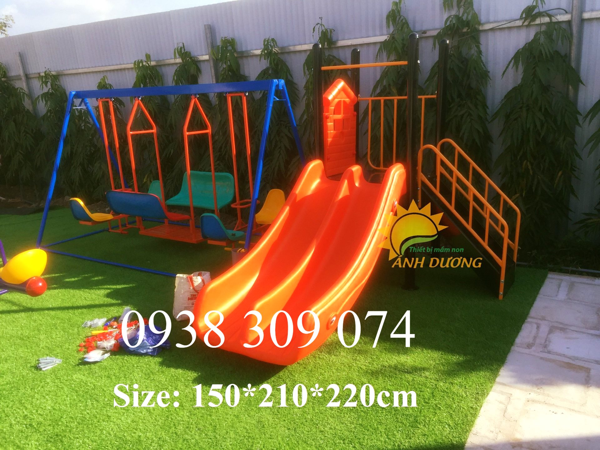 Đồ chơi cầu trượt liên hoàn ngoài trời giá rẻ tại TPHCM | BigBuy360 - bigbuy360.vn