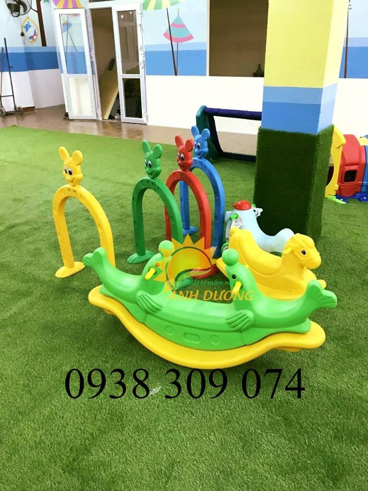 Bập bênh, xe chòi chân hình con thú đáng yêu cho trẻ em mầm non | BigBuy360 - bigbuy360.vn