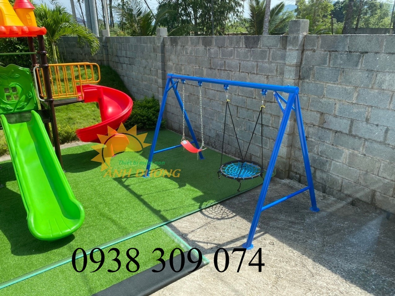 Xích đu cho bé mầm non vui chơi thỏa thích -rẻ -đẹp- bền | BigBuy360 - bigbuy360.vn