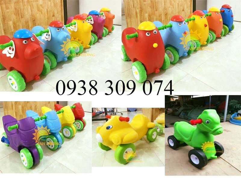 Đồ chơi bập bênh mầm non - bập bênh trẻ em hình con thú | BigBuy360 - bigbuy360.vn