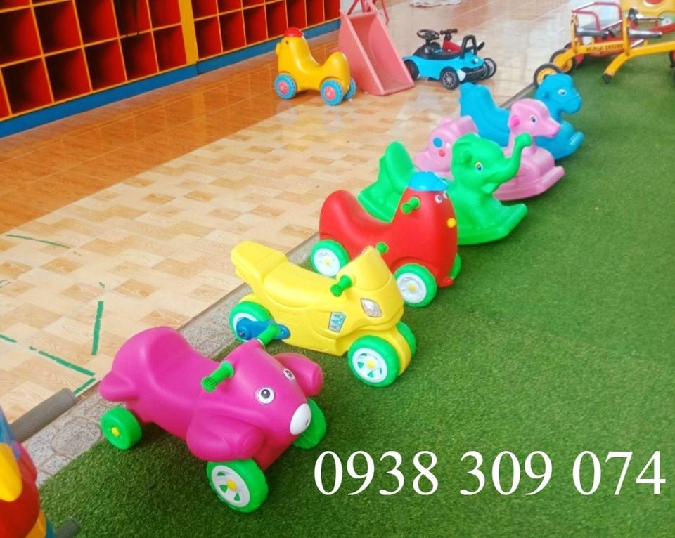 Đồ chơi bập bênh mầm non - bập bênh trẻ em hình con thú | BigBuy360 - bigbuy360.vn