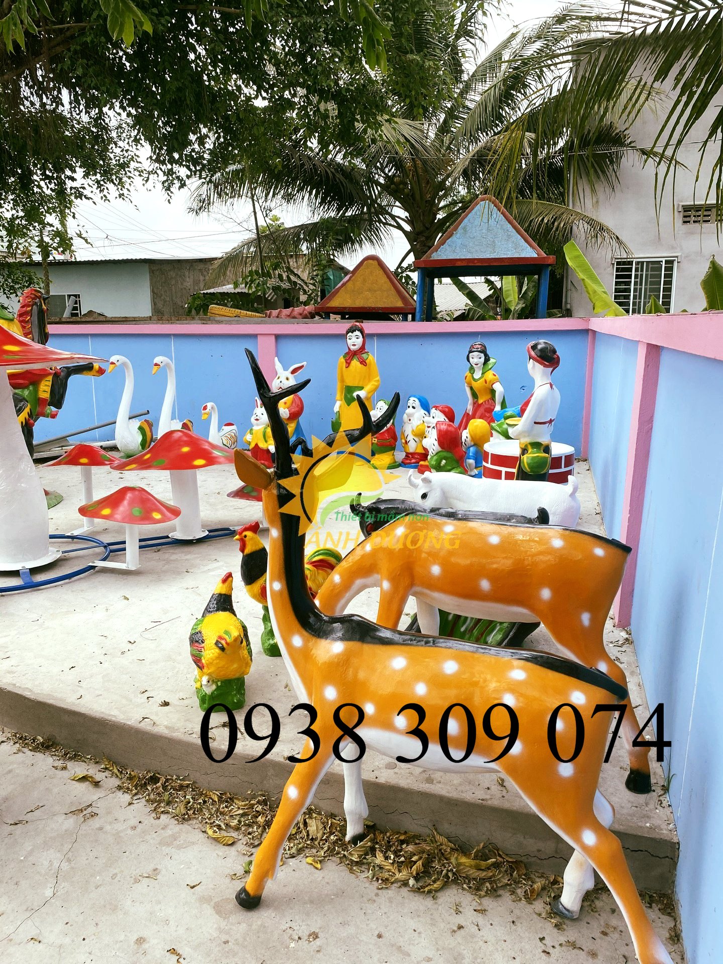 Vườn cổ tích trường mầm non, sản xuất tượng vườn cổ tích giá rẻ | BigBuy360 - bigbuy360.vn