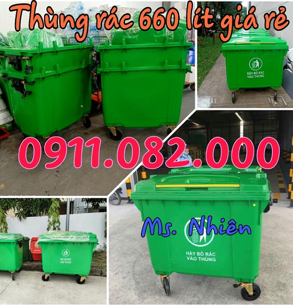 Sỉ thùng rác 120 lít 240 lít giá rẻ tại kiên giang- Thùng rác nhựa nắp kín- lh 0911082000 | BigBuy360 - bigbuy360.vn