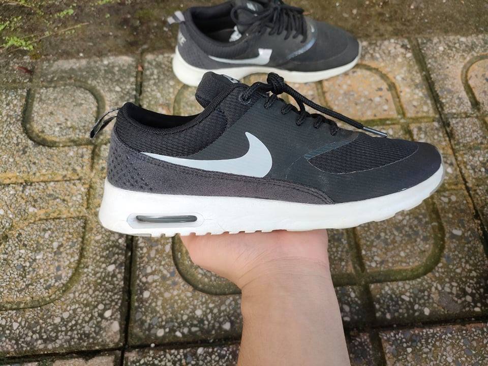 Nike Air Max Thea Black Wolf Grey |ZALO 0907130133  | BigBuy360 - bigbuy360.vn