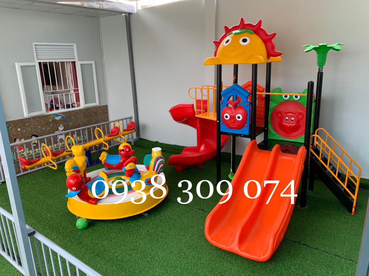 Cầu trượt liên hoàn nhập khẩu AD-0819 | BigBuy360 - bigbuy360.vn