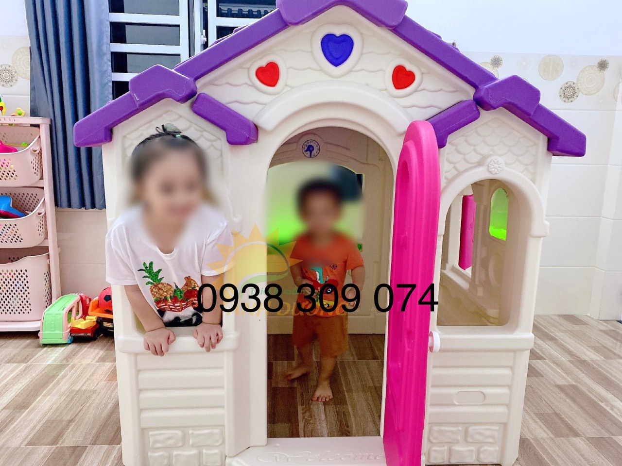 Nhà cổ tích mầm non, nhà chơi cổ tích cho bé | BigBuy360 - bigbuy360.vn