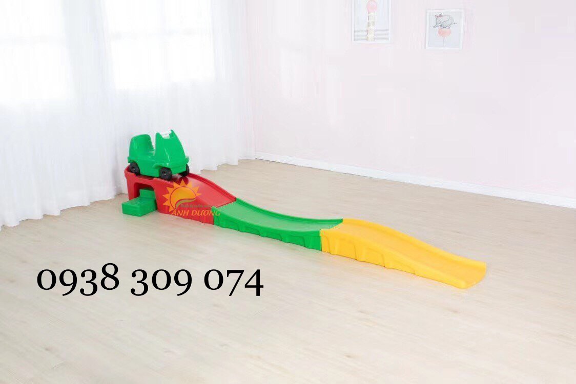 Xe trượt dốc cho bé có đường ray | BigBuy360 - bigbuy360.vn