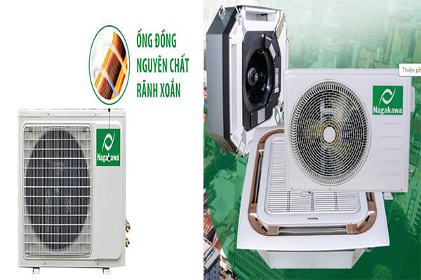 Hệ thống chuyên cung cấp Máy lạnh cassette NAGAKAWA âm trần giá rẻ nhất TPHCM