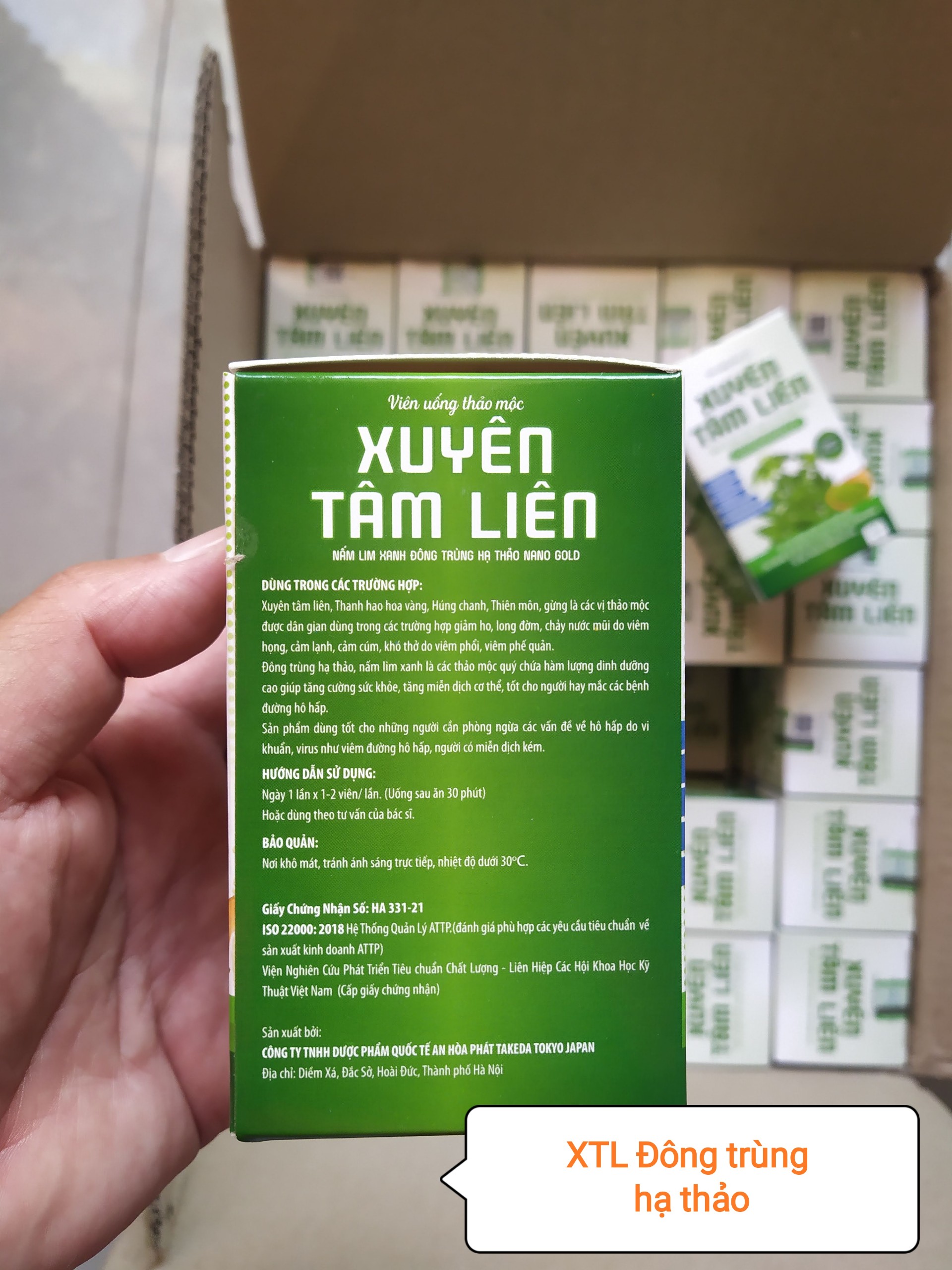 Viên Thảo Mộc Xuyên Tâm Liên Đông Trùng Hạ Thảo | BigBuy360 - bigbuy360.vn